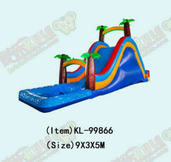 Slide Inflatable yang Berwarna-warni dan Bersemangat untuk Anak-anak Pengalaman Slide yang Menyenangkan