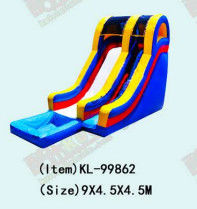 Slide Inflatable yang Berwarna-warni dan Bersemangat untuk Anak-anak Pengalaman Slide yang Menyenangkan