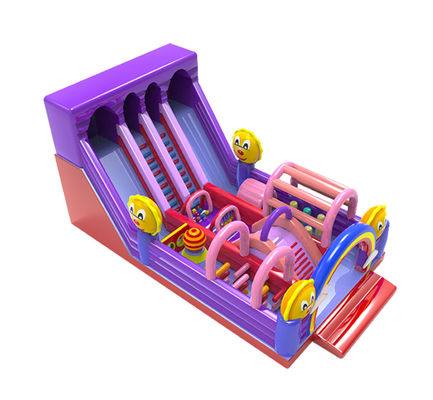 Badut Slide Inflatable Dengan Tema Gajah Untuk Anak-anak Taman Hiburan