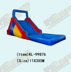 Slide Inflatable yang Berwarna-warni dan Bersemangat untuk Anak-anak Pengalaman Slide yang Menyenangkan