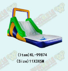 Slide Inflatable yang Berwarna-warni dan Bersemangat untuk Anak-anak Pengalaman Slide yang Menyenangkan