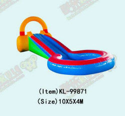 Slide Inflatable yang Berwarna-warni dan Bersemangat untuk Anak-anak Pengalaman Slide yang Menyenangkan
