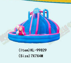 Aldult Outdoor Rental Inflatable Slide Air Besar Dengan Bouncy