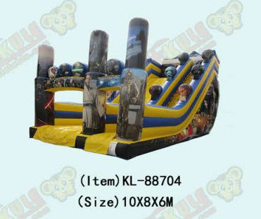 Slide Berwarna-warni Anak-anak Taman Hiburan Taman Olahraga Inflatable