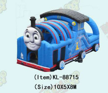 Tema Tomas Taman bermain Anak-anak Taman Hiburan Berwarna Biru