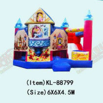 Salju Harga Combos Melompat Slide Anak Taman Hiburan Inflatable