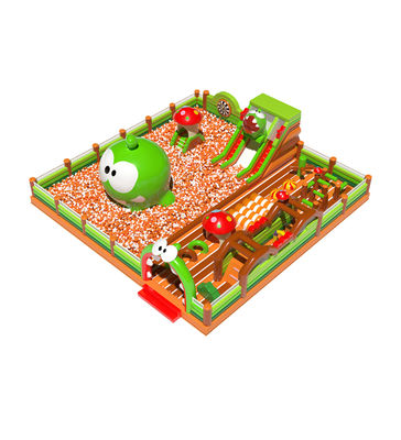 Taman Bermain Anak Kartun yang Semarak: Perosotan dan Gaya Kartun yang Lebih Menggemaskan