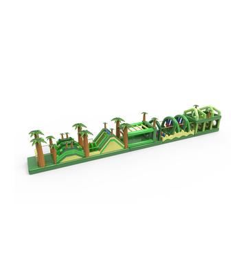 Tropical Jungle - Gaya Inflatable Hiburan untuk Anak-anak Play Area