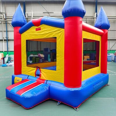 Hafif ve kolay nakliye için katlanabilir şişme kaleler çoklu renkli özel logo basılabilir taşımak ve saklamak kolay