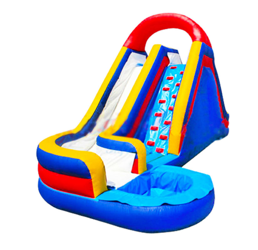 Slide Inflatable yang Berwarna-warni dan Bersemangat untuk Anak-anak Pengalaman Slide yang Menyenangkan